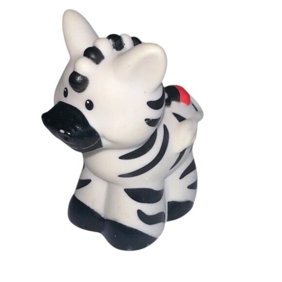Fisher Price Little People Noah’s Ark ZEBRA + Ladybug Figure Zoo Jungle - Picture 1 of 4